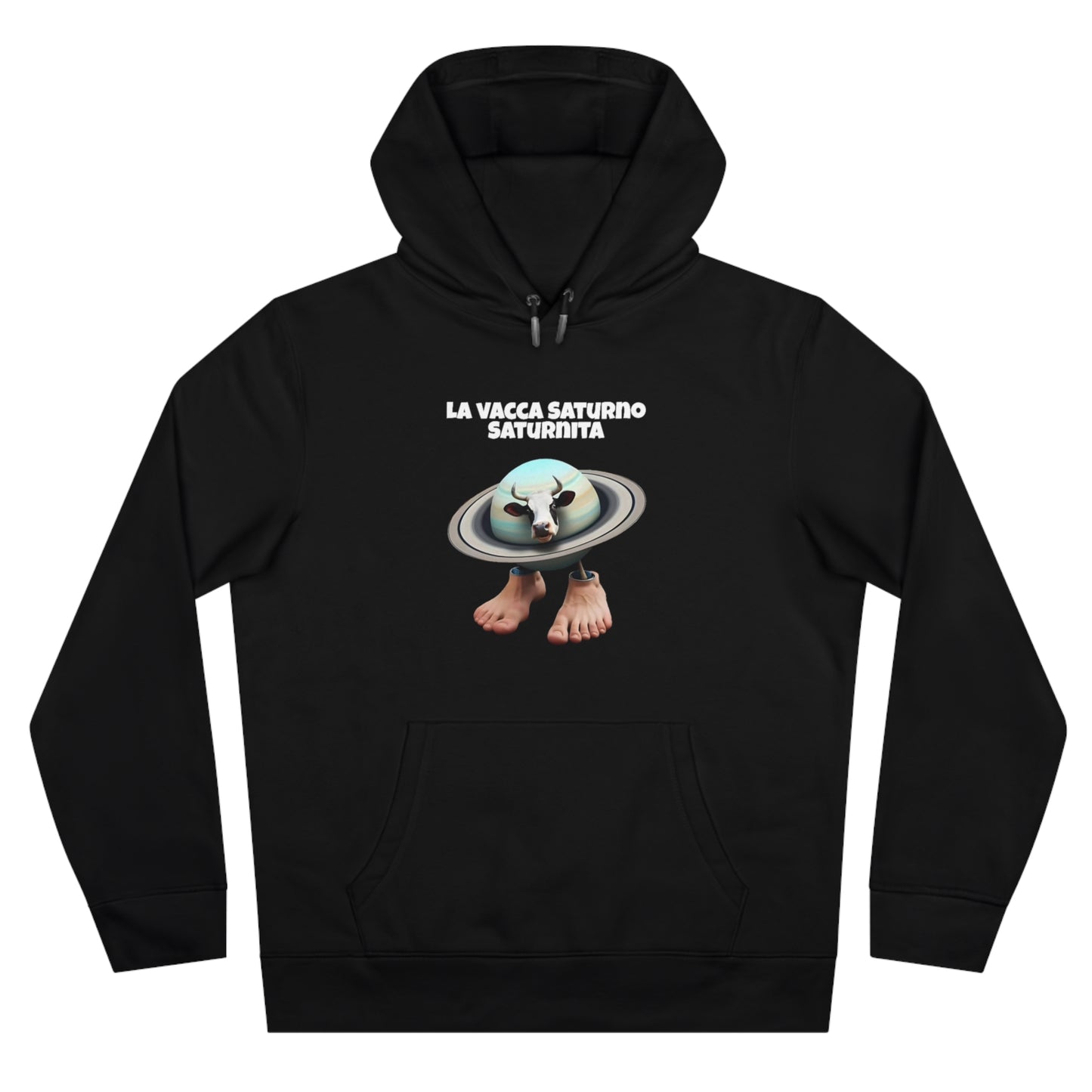 'LA VACCA SATURNO SATURNITA' - Unisex Hoodie