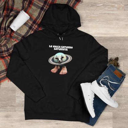 'LA VACCA SATURNO SATURNITA' - Unisex Hoodie