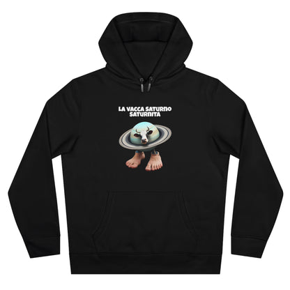 'LA VACCA SATURNO SATURNITA' - Unisex Hoodie